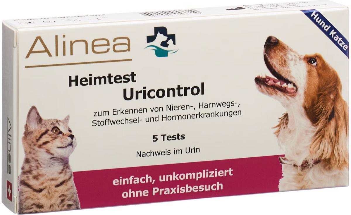 Alinea Heim-Tiertest Uricontrol (5 Stk)