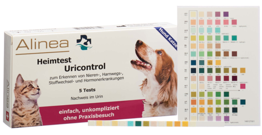 Alinea Heim-Tiertest Uricontrol (5 Stk)