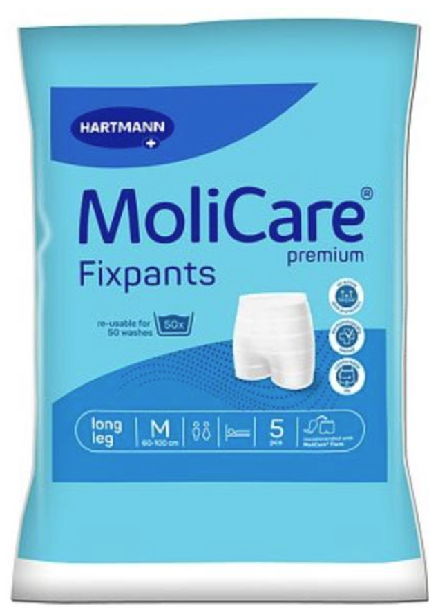 MoliCare Premium Fixpants longleg, Hüftumfang 60-100cm (5 Stk)