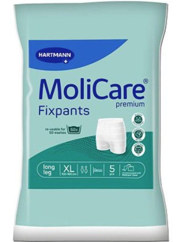 MoliCare Premium Fixpants longleg, Hüftumfang 100-160cm (5 Stk)