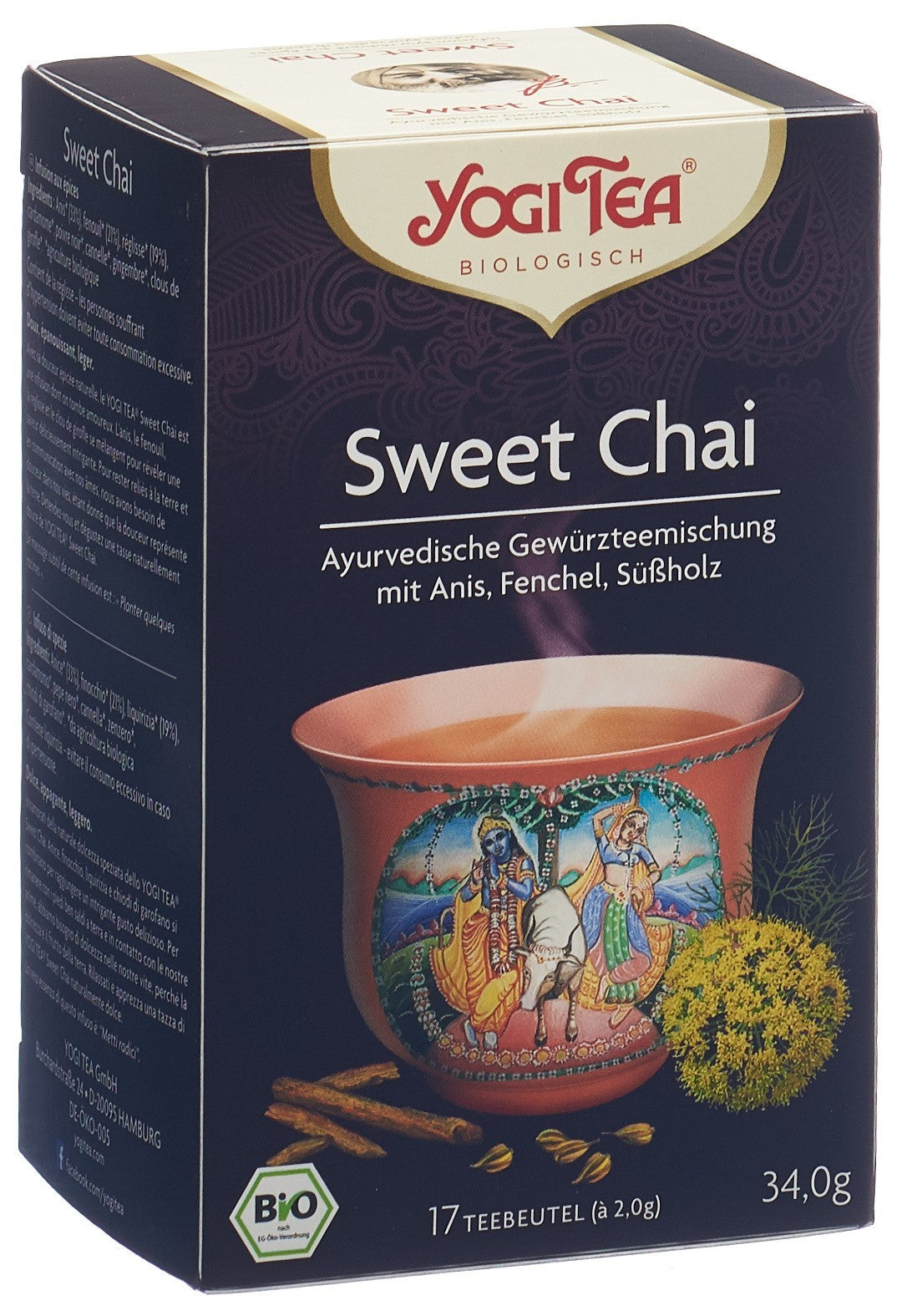 Yogi Tea Sweet Chai (17 Beutel)