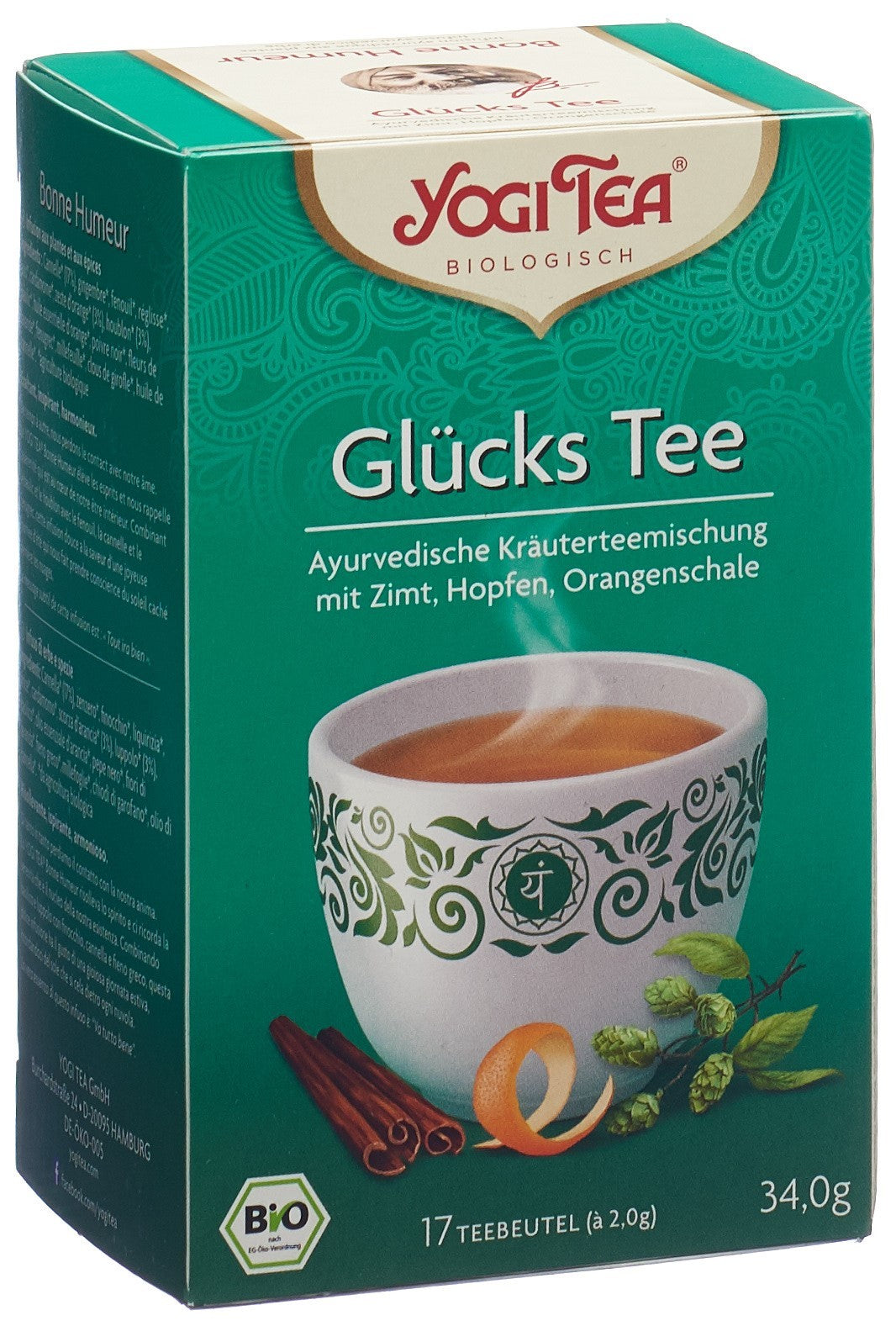 Yogi Tea Glücks Tee (17 Beutel)