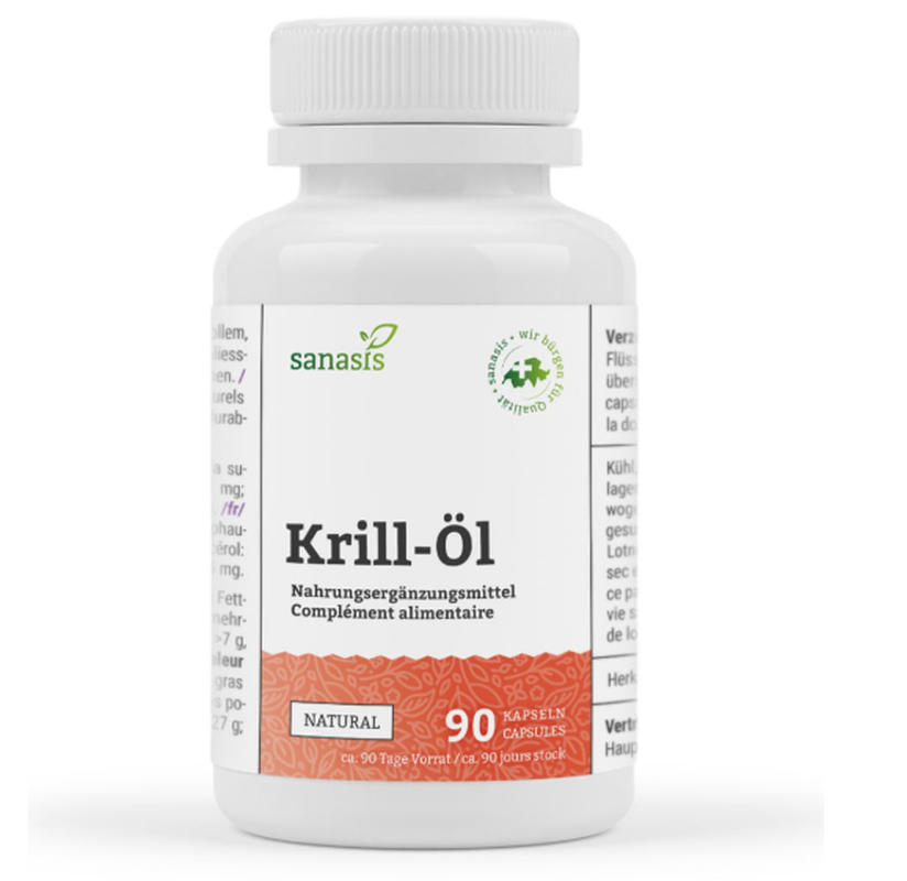 sanasis Krill-Oil Kapseln (90 Stk)
