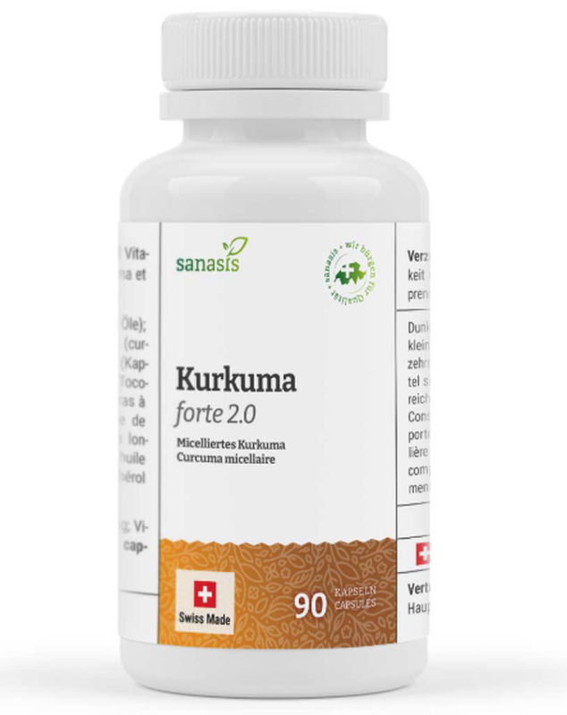 sanasis Kurkuma forte 2.0 Kapseln (90 Stk)