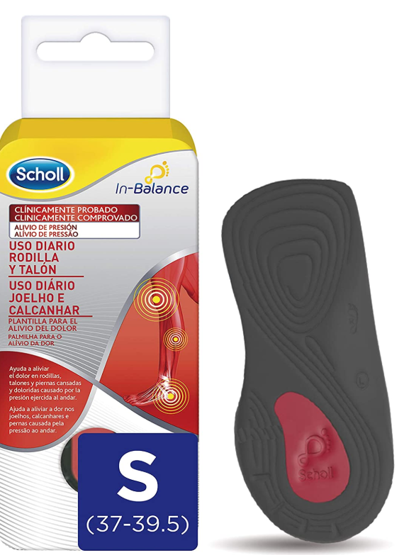 SCHOLL InBalance Einlegesohle Knie und Fersenschmerzen 37-39.5 (1 Paar)