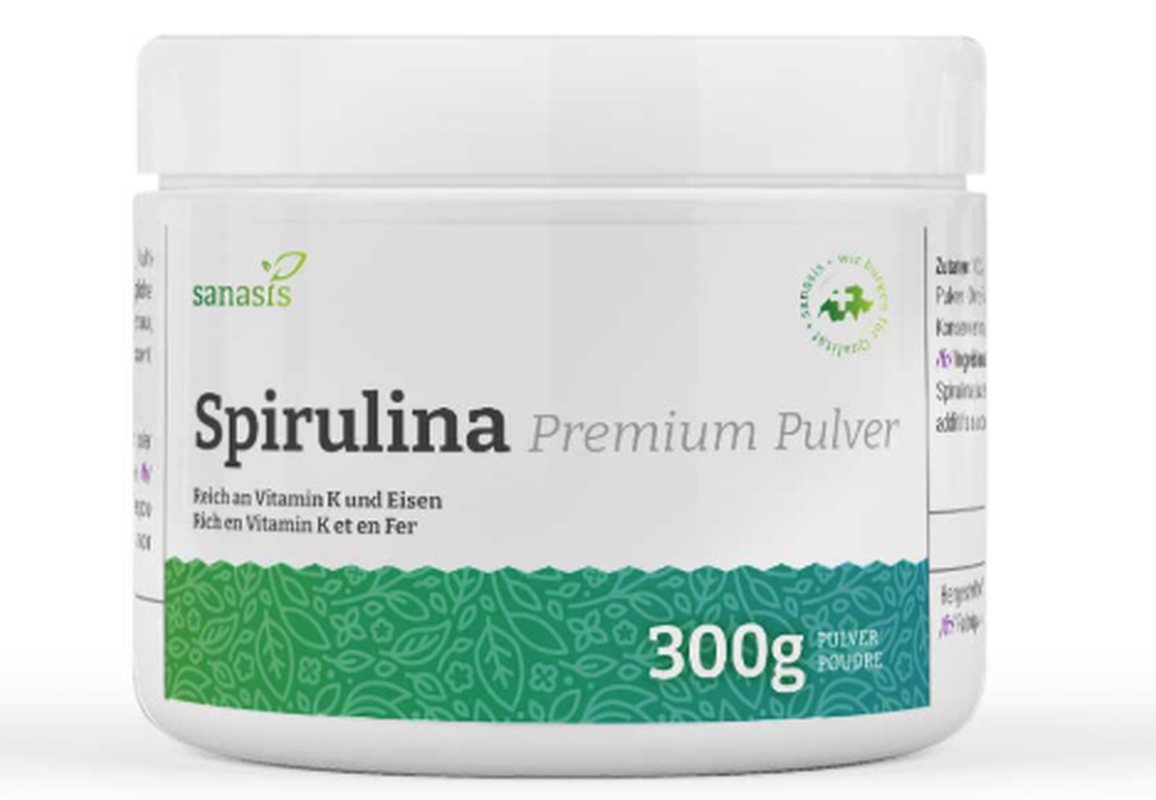 sanasis Spirulina Premium Pulver (300g)