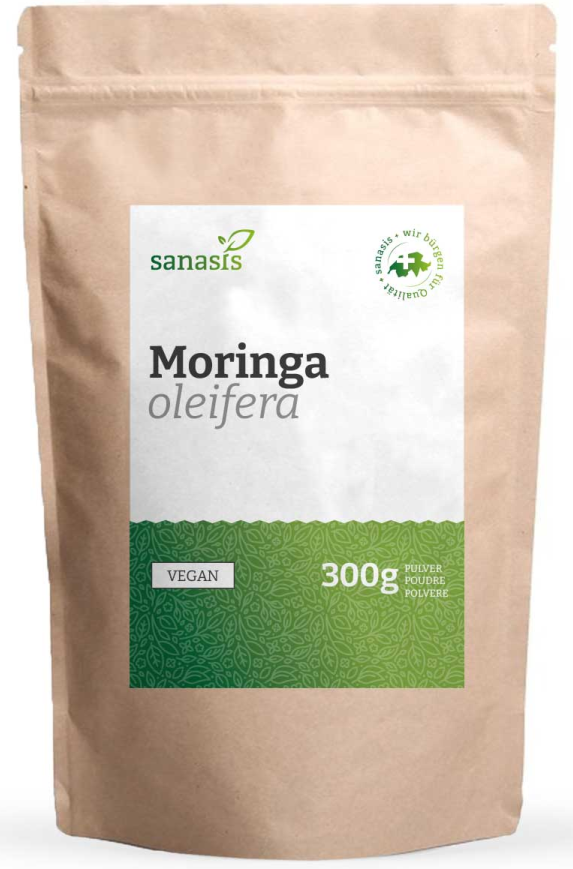 sanasis Bio Moringa Pulver (300g)