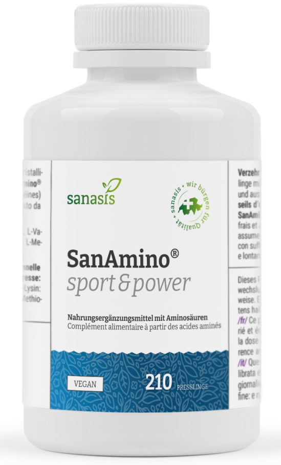 sanasis SanAmino sport & power Presslinge à 525mg (2x210 Stk)