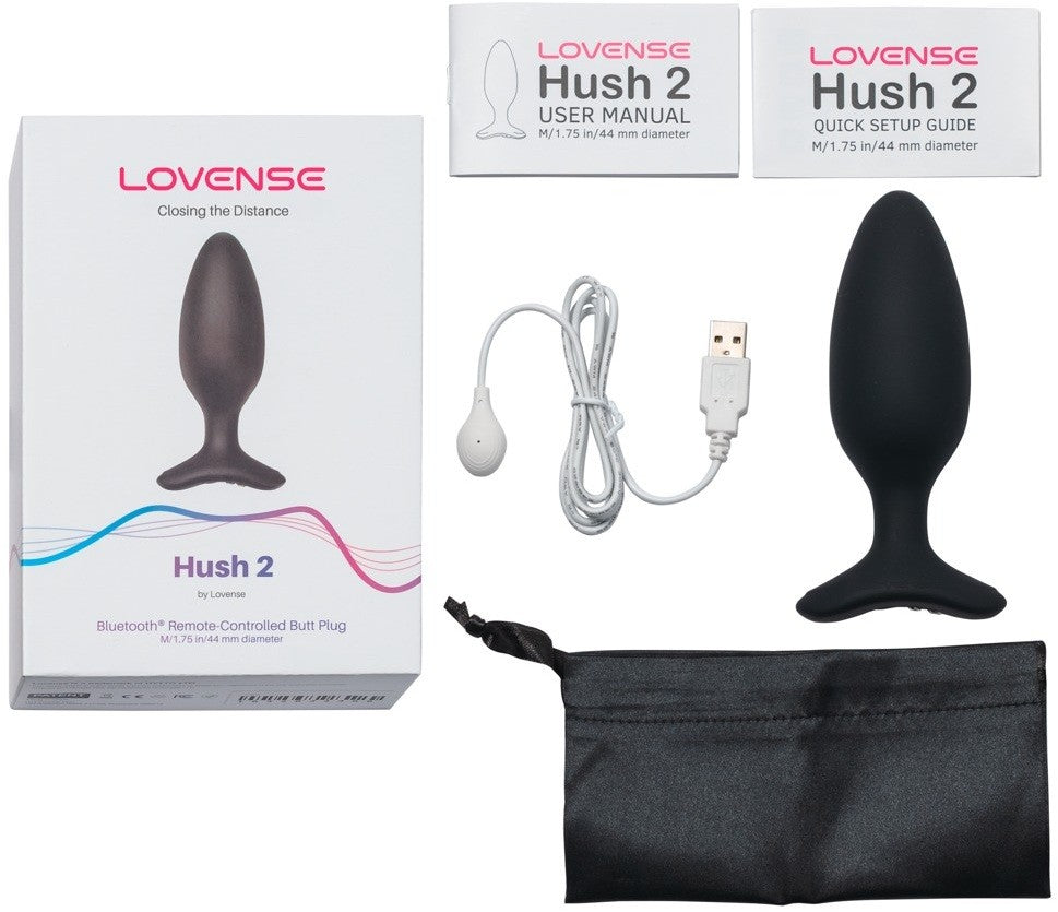Lovense Vibro-Analplug Hush 2 (1 Stk)