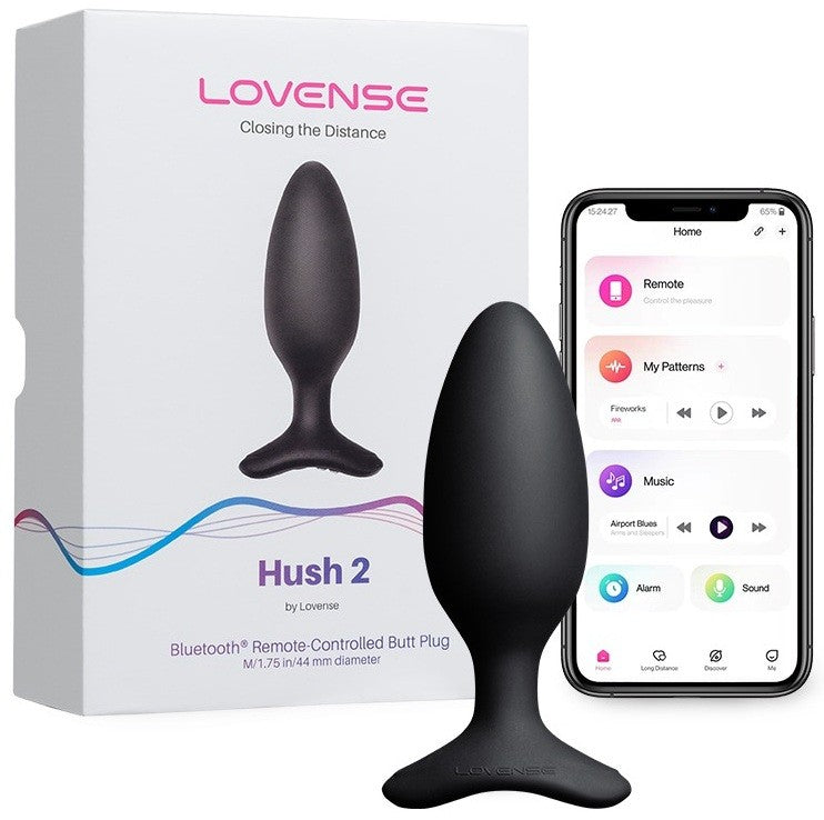 Lovense Vibro-Analplug Hush 2 (1 Stk)