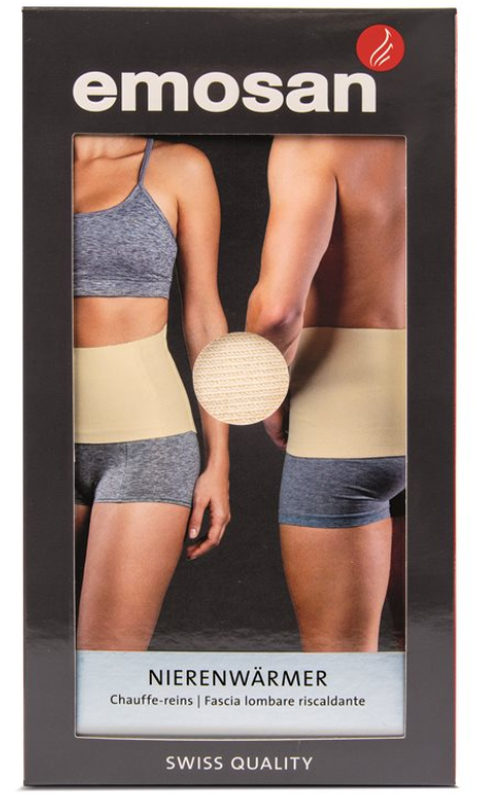 Emosan Nierenwärmer anatomisch écru, Umfang 99-115cm (1 Stk)