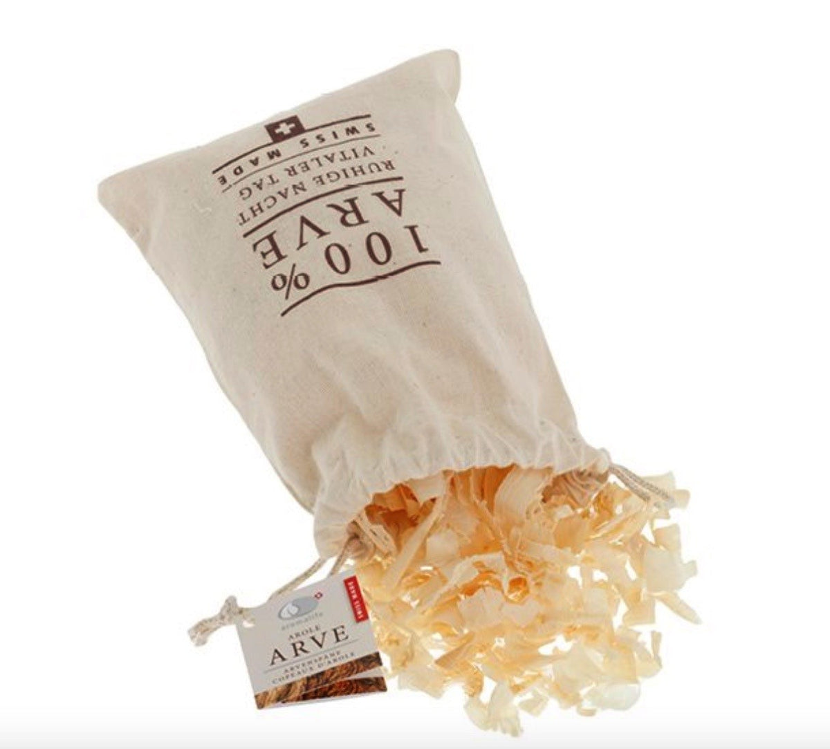 Aromalife Arve Arvenspäne im Baumwollbeutel (35g)