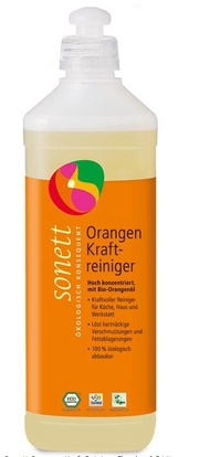 Sonett Orangen Kraft-Reiniger Flasche (500ml)