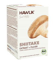 HAWLIK Shiitake Extrakt + Pulver Kapseln (120 Stk)