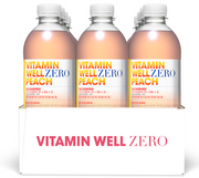 Vitamin Well Zero Peach (12x500ml)