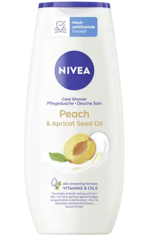 NIVEA Pflegedusche Peach & Apricot Seed Oil (250ml)