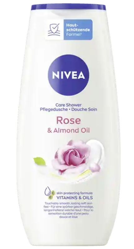 NIVEA Pflegedusche Rose & Almond Oil (250ml)