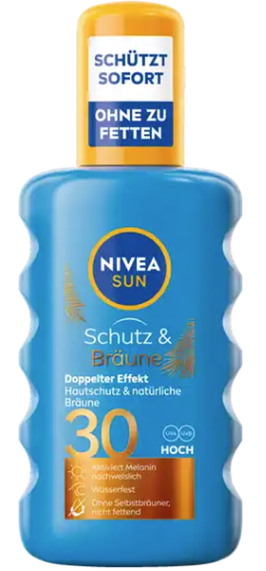 NIVEA SUN Schutz & Bräune Sonnenspray LSF 30 (200ml)