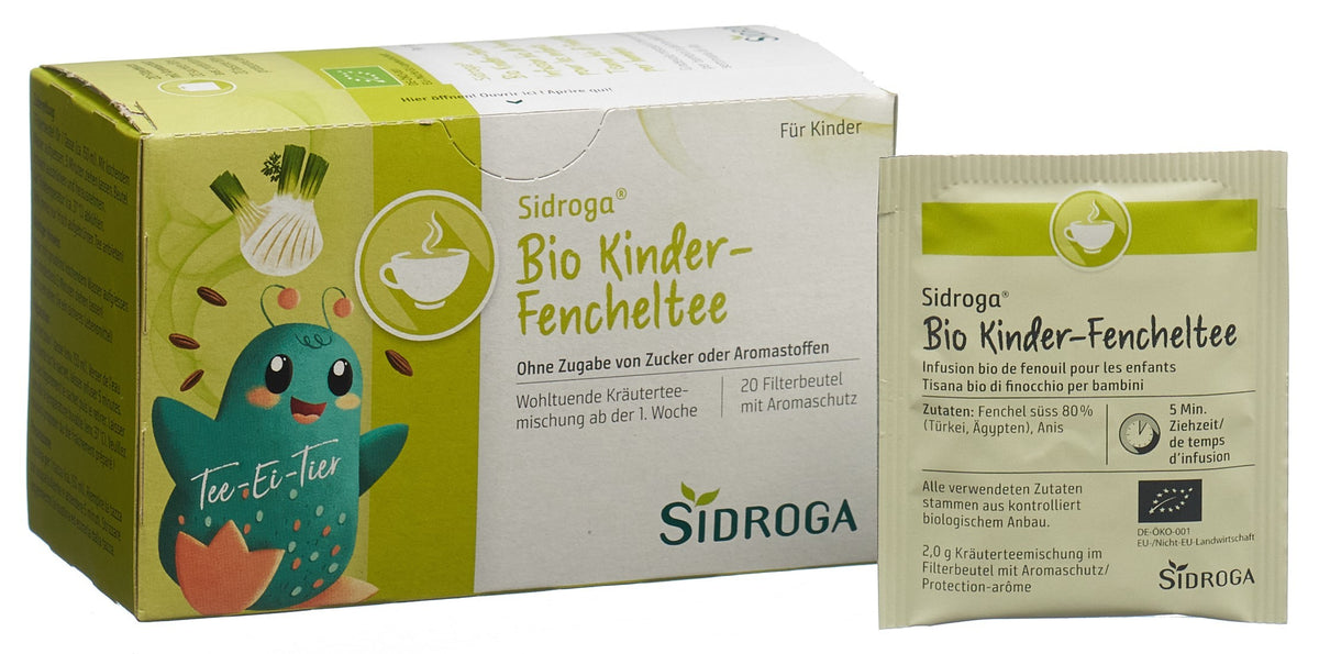 SIDROGA Baby- und Kinder-Fencheltee (20 Beutel)