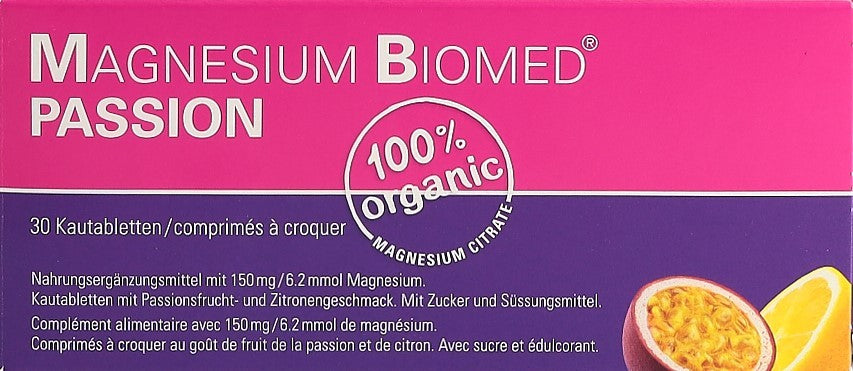 MAGNESIUM BIOMED PASSION Kautabletten (30 Stk)