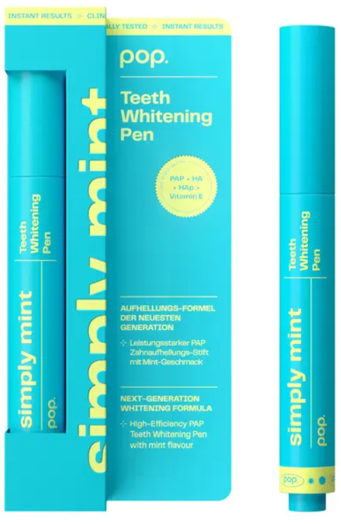 pop Teeth Whitening Pen Simply Mint (4ml)