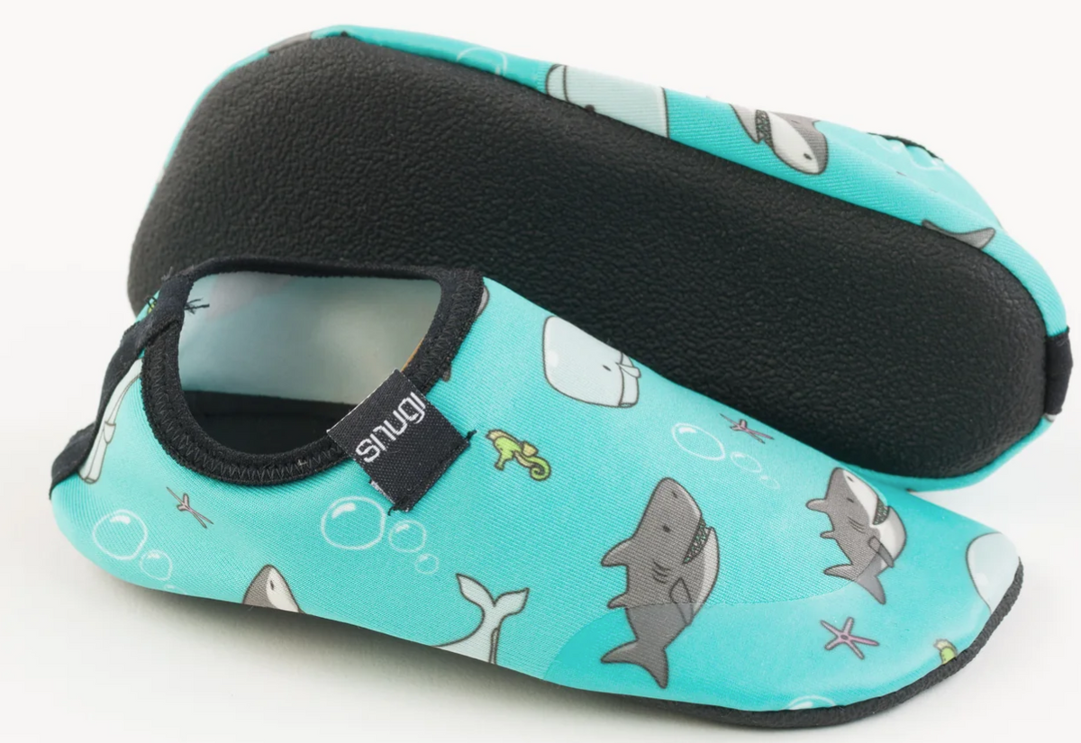 Snugi Kinder-Badeschuhe Shark Bubbles, Grösse 31 (1 Paar)