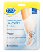 SCHOLL Expert Care Intensiv pflegende Fußmaske (1 Paar)