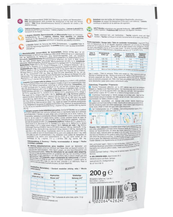 GimCat Kitten Milk (200g)