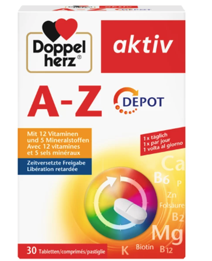 Doppelherz aktiv A-Z Depot Tabletten (30 Stk)