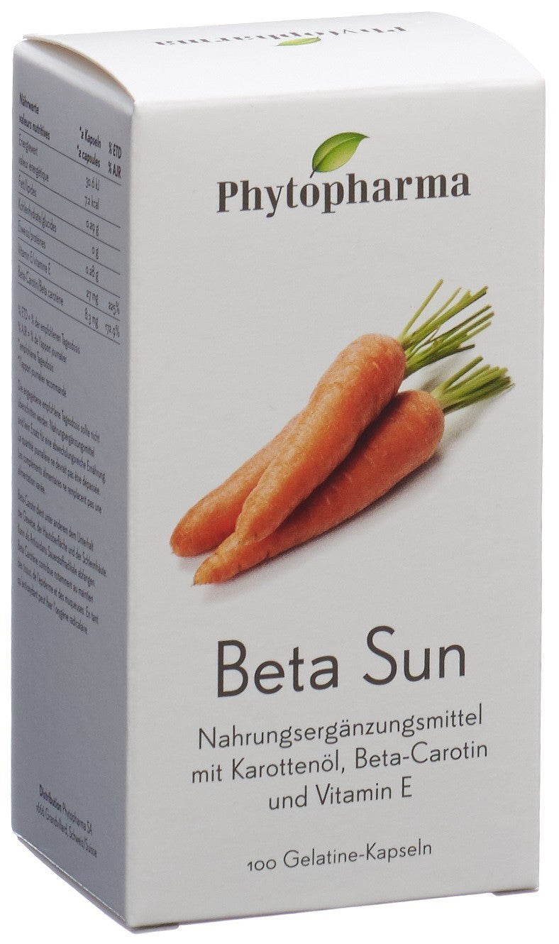 Phytopharma Beta Sun Kapseln (100 Stk)