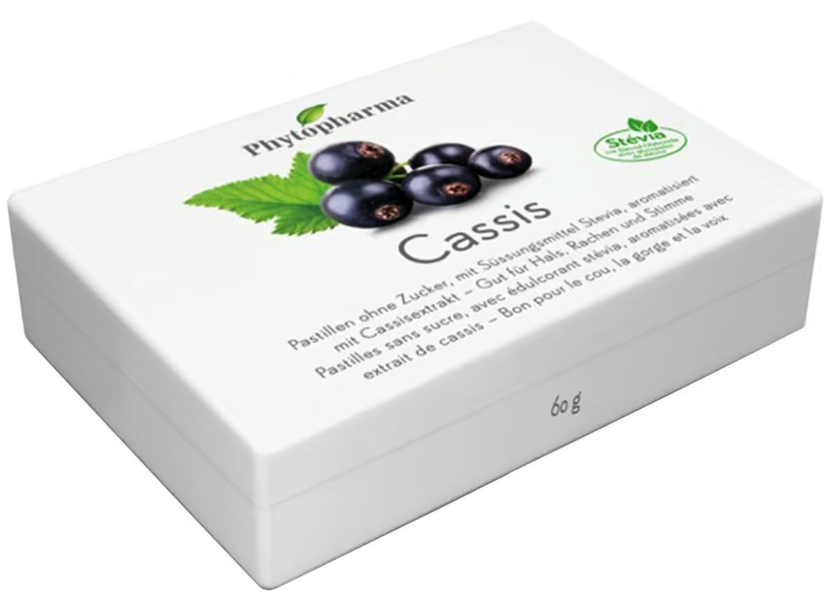 Phytopharma Cassis Pastillen (60g)