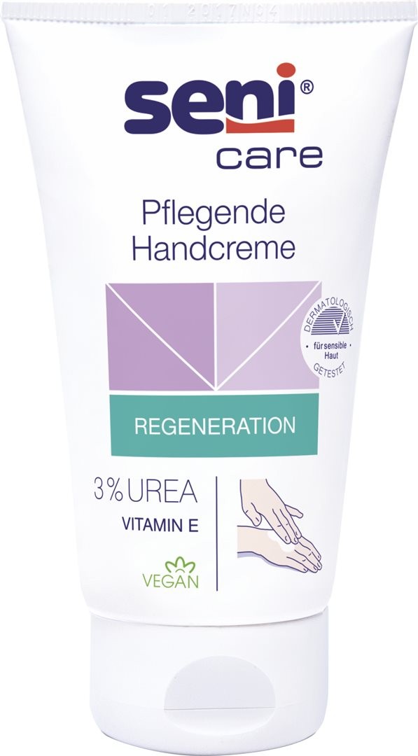 Seni Care pflegende Handcreme Vitamin E 3% UREA (100ml)