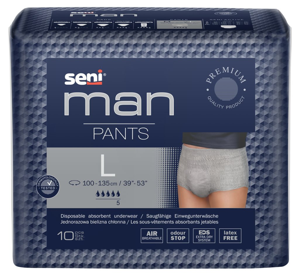 Seni Man Pants, Umfang 100-135cm (10 Stk)