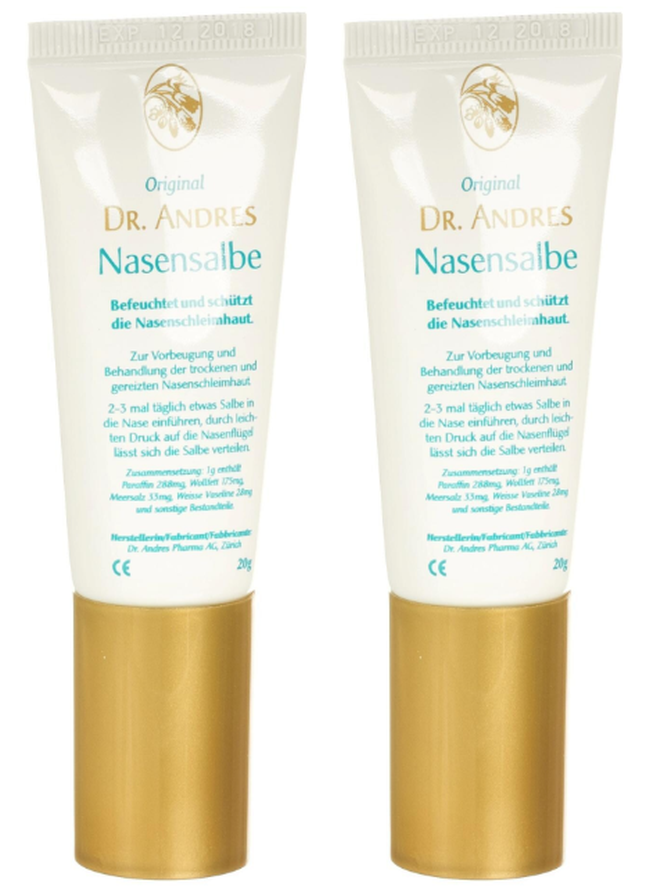 DR. ANDRES Nasensalbe 20g (2 Stk)