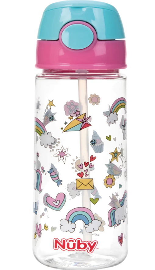 Nuby Trinkhalmbecher Tritan Soft, 540ml (1 Stk)