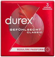 Durex Gefühlsecht Classic Kondome (3 Stk)