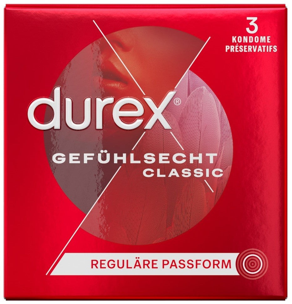 Durex Gefühlsecht Classic Kondome (3 Stk)