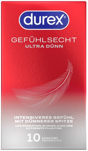 Durex Gefühlsecht Ultra dünn Kondome (10 Stk)