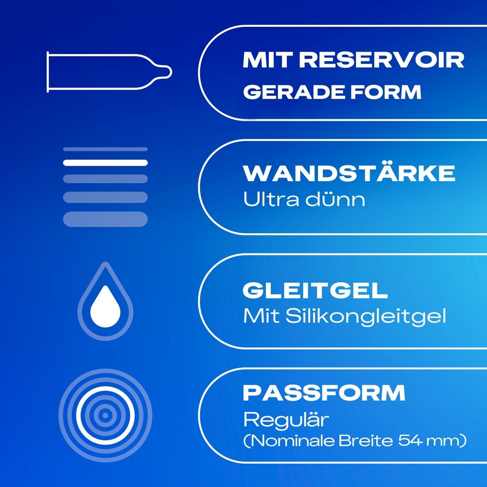 Durex Gefühlsecht Ultra dünn Kondome (10 Stk)