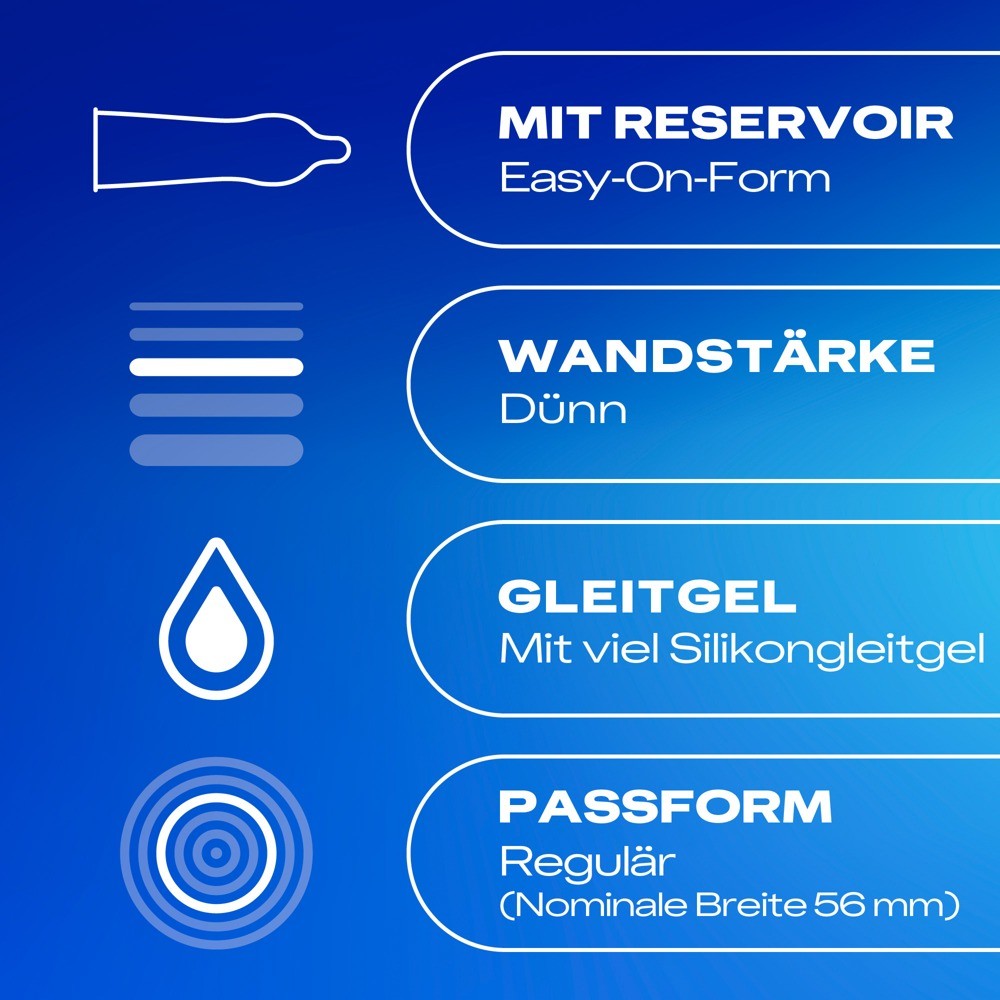 Durex Gefühlsecht Extra Feucht Kondome (10 Stk)