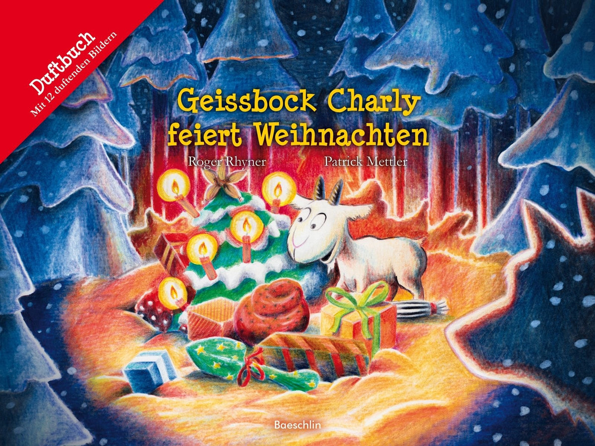 Geissbock Charly feiert Weihnachten, Duftbuch (1 Stk)
