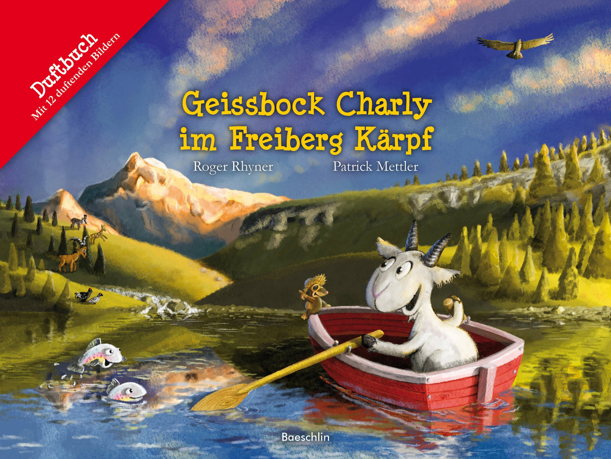 Geissbock Charly im Freiberg Kärpf, Duftbuch (1 Stk)