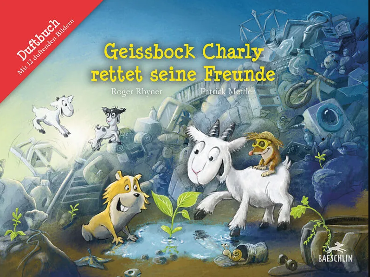 Geissbock Charly rettet seine Freunde, Duftbuch (1 Stk)