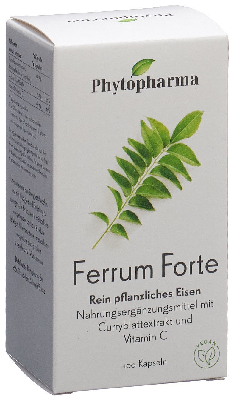 Phytopharma Ferrum Forte Kapseln (100 Stk)