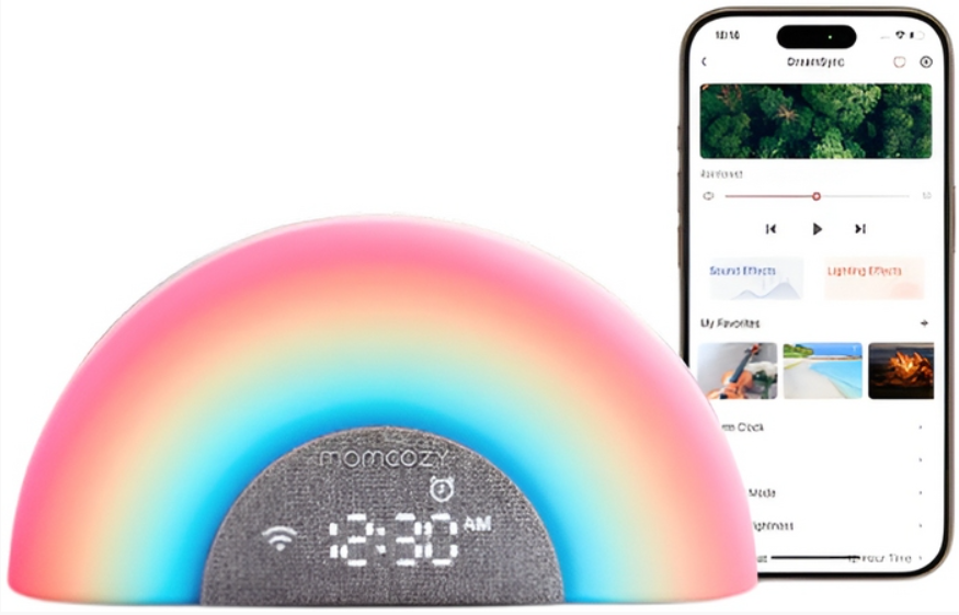 Momcozy DreamSync Rainbow White Noise Machine (1 Stk)