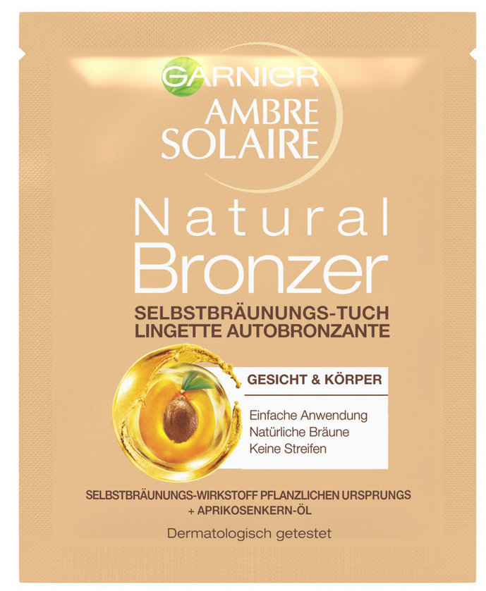 GARNIER AMBRE SOLAIRE Selbstbräunungs Tuch (5.6ml)