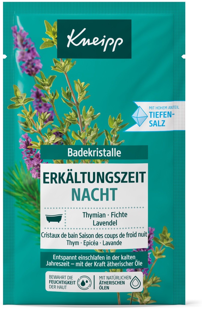 Kneipp Badekristalle Erkältungszeit Nacht (60g)