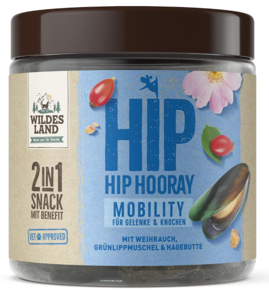 WILDES LAND 2in1 Snack Hip Hip Hooray Mobility (300g)