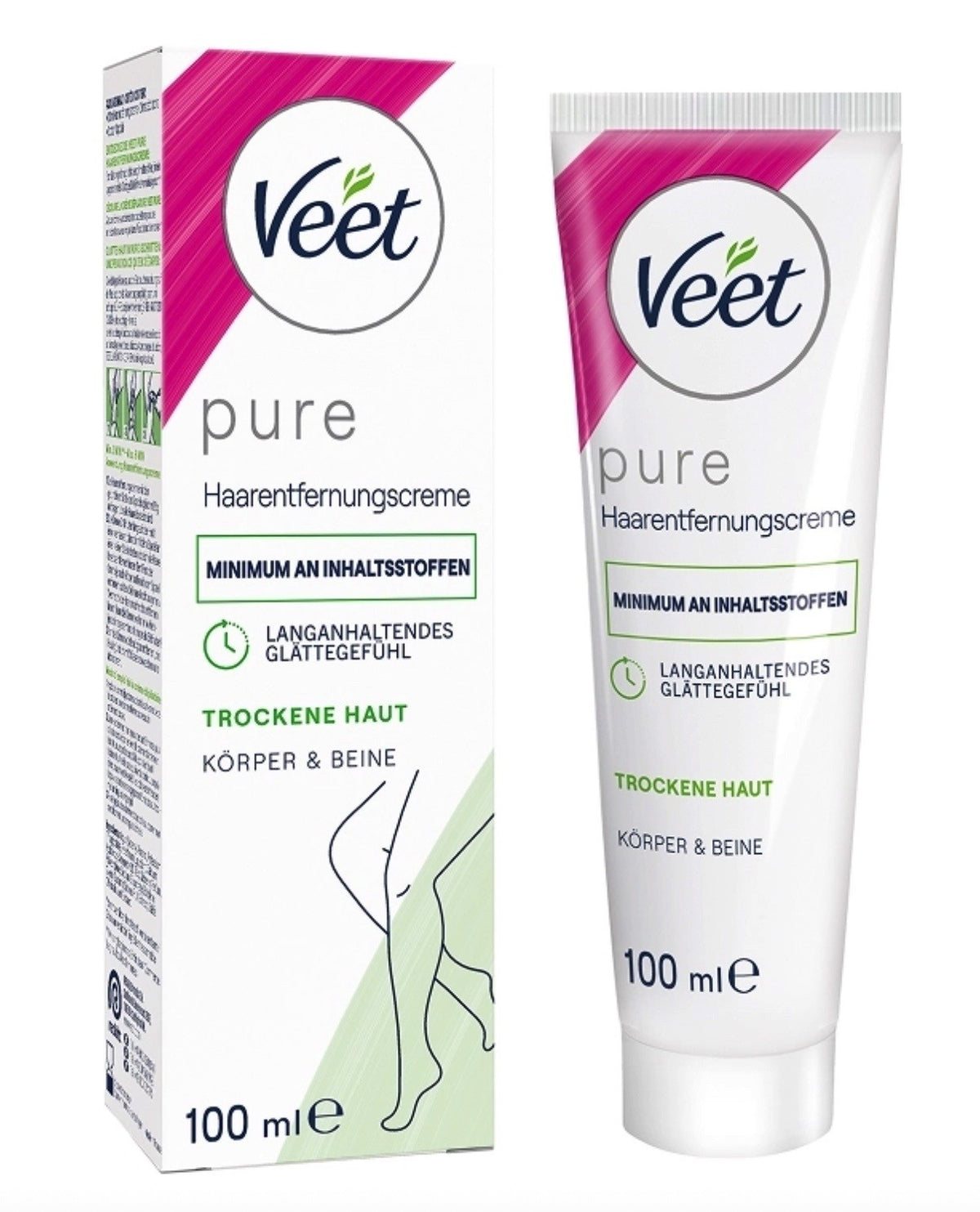 Veet Haarentfernungscreme trockene Haut (100ml)