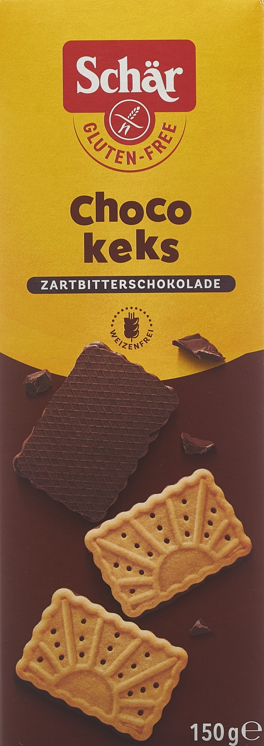 Schär Biscotti mit Schokoboden, glutenfrei (150g)